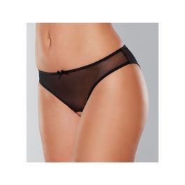 Adore Wild Nite Mesh Open Back Panty Black O/S